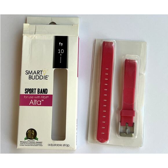 Smart Buddie Sport Band Pink Fitbit Alta New - Picture 5 of 7